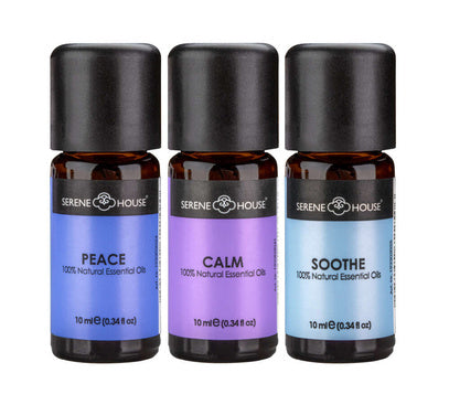 Olejki eteryczne PEACE & CALMING Set 100% Naturalne Serene House
