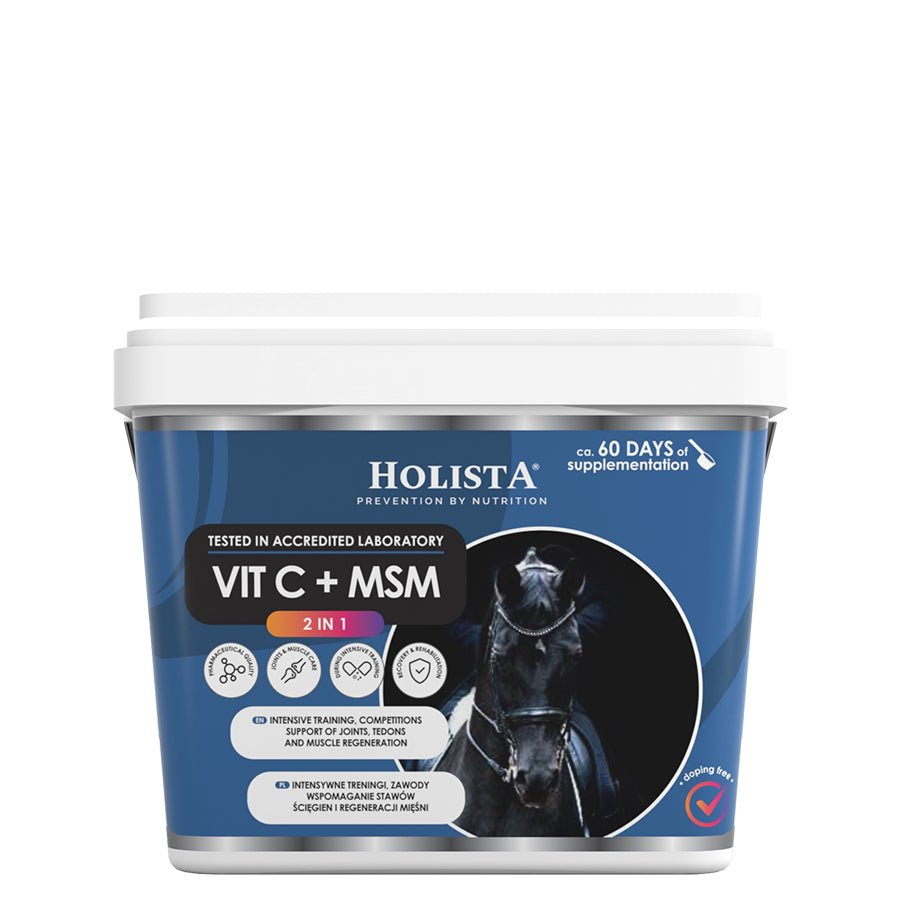 HolistaEquine Vitamin C + MSM 1000g