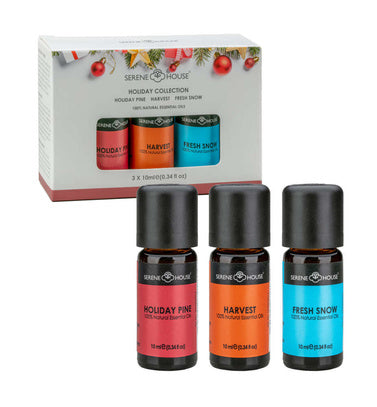 Olejki eteryczne HOLIDAY Set 100% Naturalne Serene House