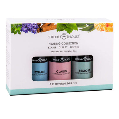 Olejki eteryczne ENERGY Set 100% Naturalne Serene House
