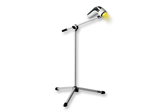 Zepter lampa MedAll Bioptron ze statywem i fitrem fulerenowym - do światłoterapii, fizjoterapii, w walce z depresją sezonową, średnica 5 cm