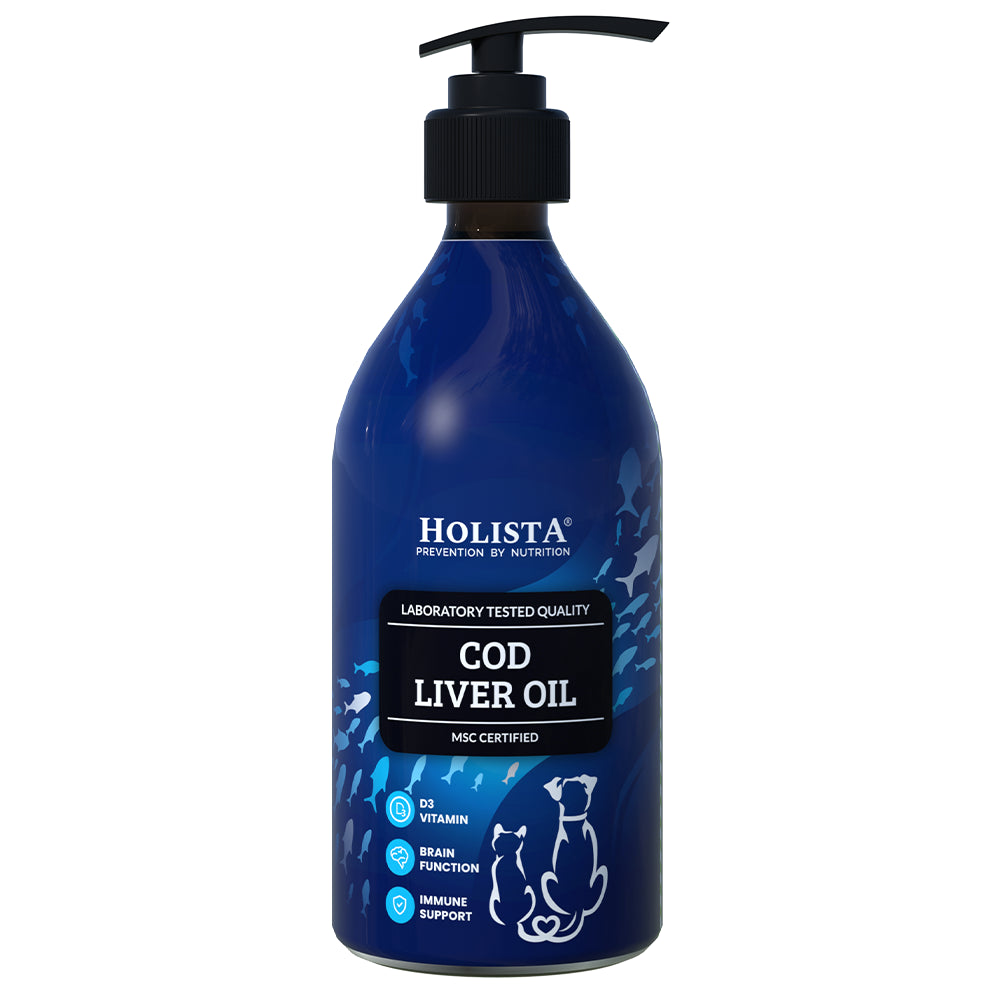 Tran z dorsza dla psa i kota 500ml