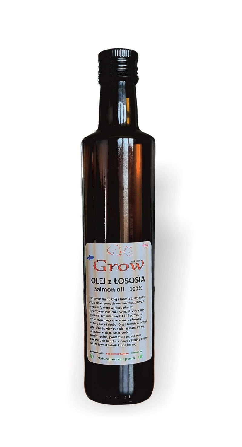 GROW Olej z łososia Premium 500ml