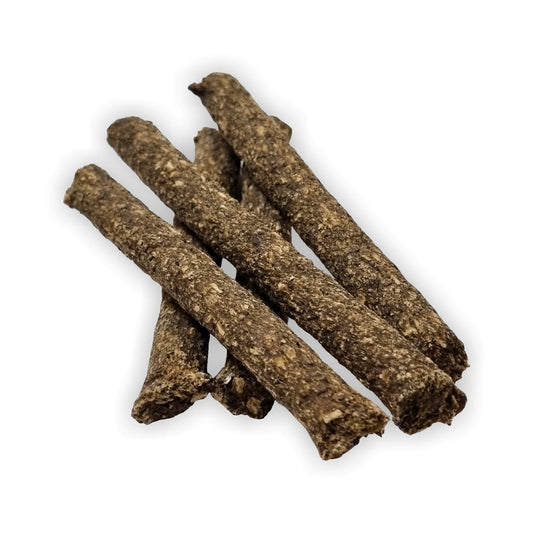 Aromatyczne, wysokobiałkowe przysmaki dla psa z podrobów wołowych, łatwe do pokruszenia