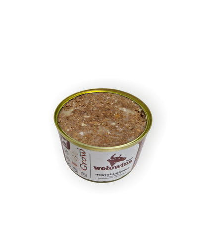 GROW Wołowina karma mokra