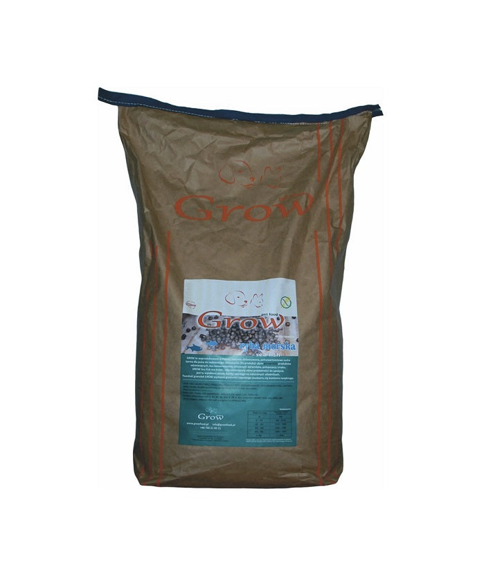 Bezglutenowa sucha karma dla szczeniąt z niebieską rybą morską wspierającą zdrowy rozwój